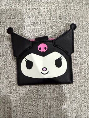 Sanrio Kuromi Black and Pink Wallet